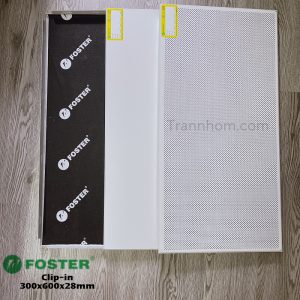 Trần nhôm Foster Clip-in 300×600